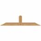 Ekena Millwork Portland Smooth Timber Gable Bracket, Western Red Cedar, 48"W x 12"H x 3 1/2"D x 3 1/2"F, 6/12 Pitch GBW048X12X0404POR00SWR - alternate 1